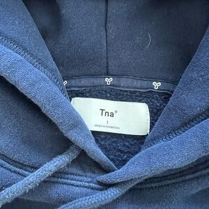 Blue TNA hoodie size 1